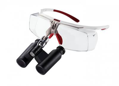 air x rosso con lente